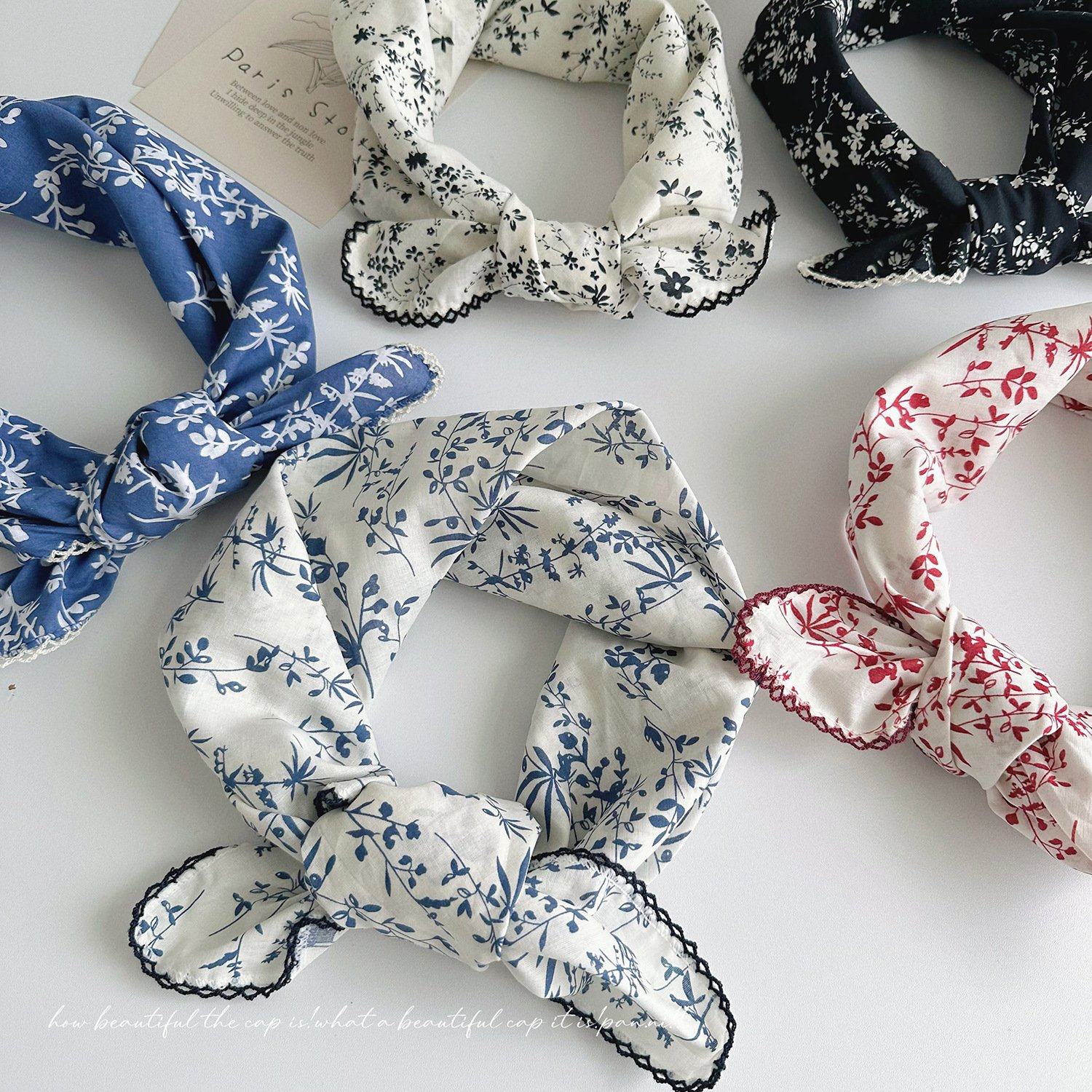 Soft cotton fabric handkerchief 100% cotton design your own handkerchief