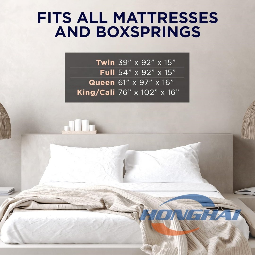 Mattress Bags for Moving or Storage 6 Mil Reusable Plastic Cover,Non-Slip Grip Extra Thick Queen Size Bag , Moving Supplies