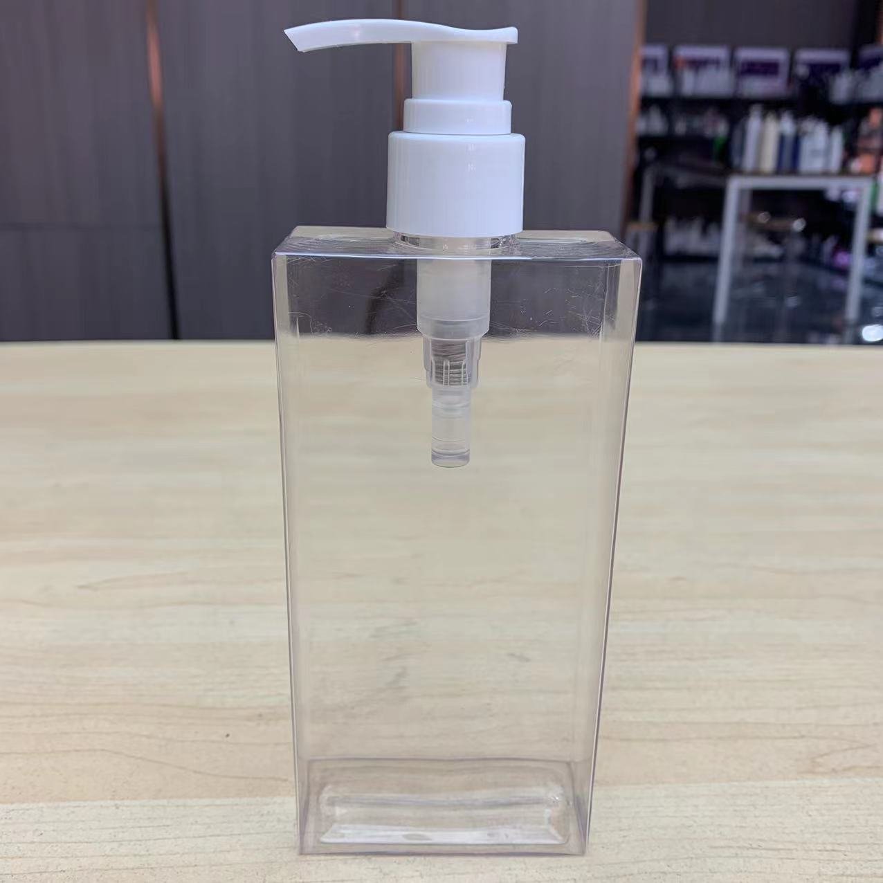 High Quality PET Plastic Shampoo Bottle Shower Gel Bottle Sanitizer Lotion Pump 250ml 500ml 1000ML 1 liter shower gel bottles