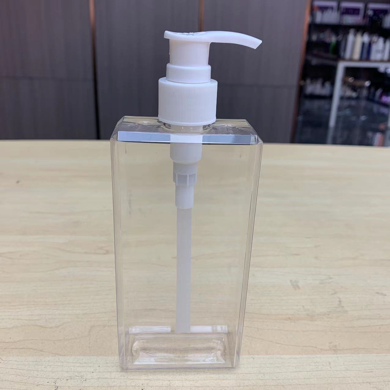 High Quality PET Plastic Shampoo Bottle Shower Gel Bottle Sanitizer Lotion Pump 250ml 500ml 1000ML 1 liter shower gel bottles