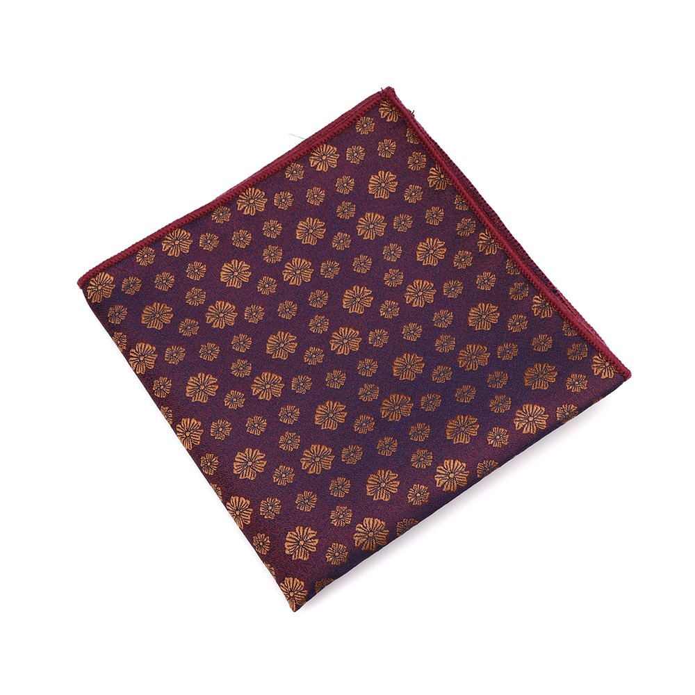 New British retro pattern pocket square handkerchief for men suit pocket towel pocket gift handkerchief
