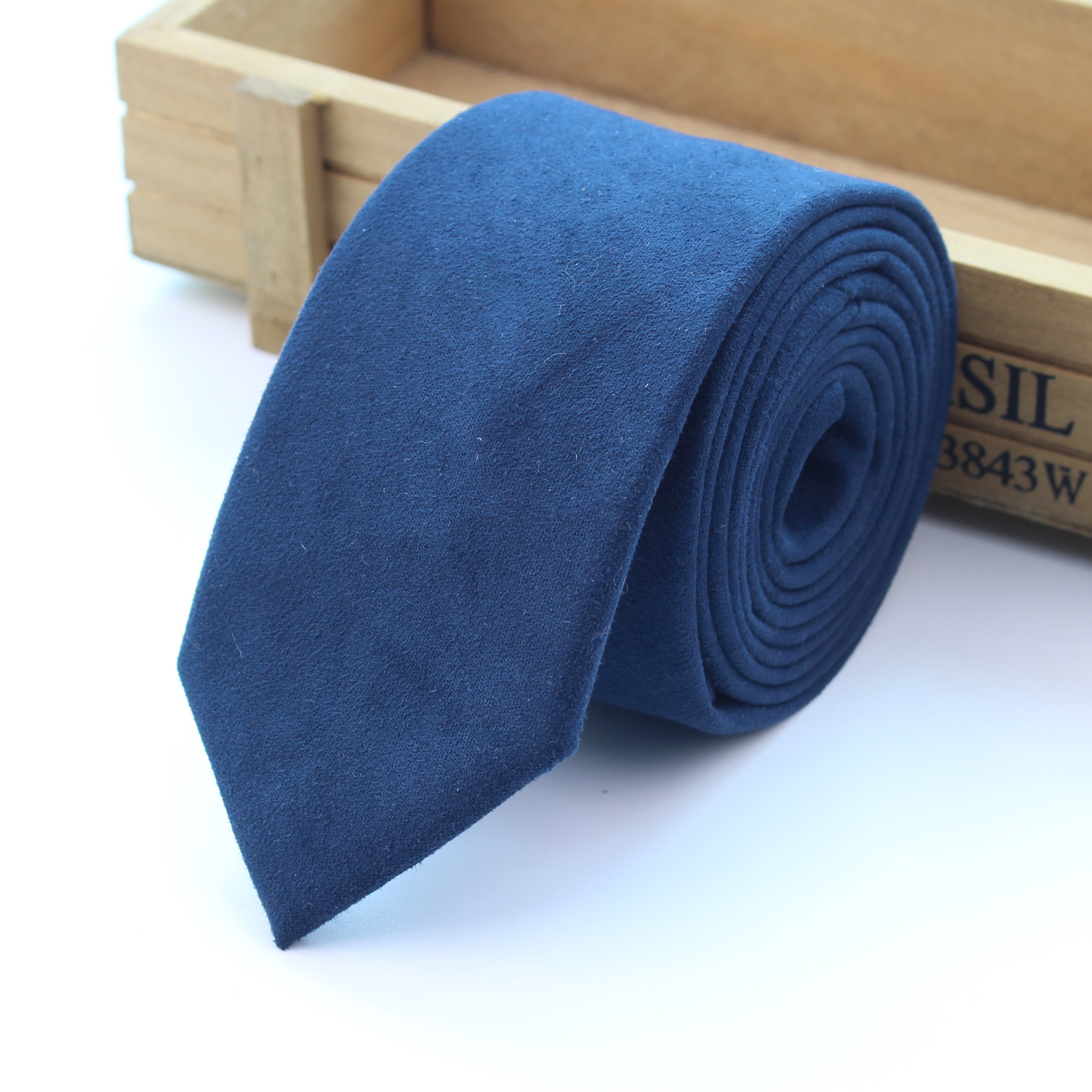 New Fashion Solid Micro Suede Ties Groom Leather Necktie Mens Plaid Soft Cravat For Men Butterfly Gravata Male Wedding Tie