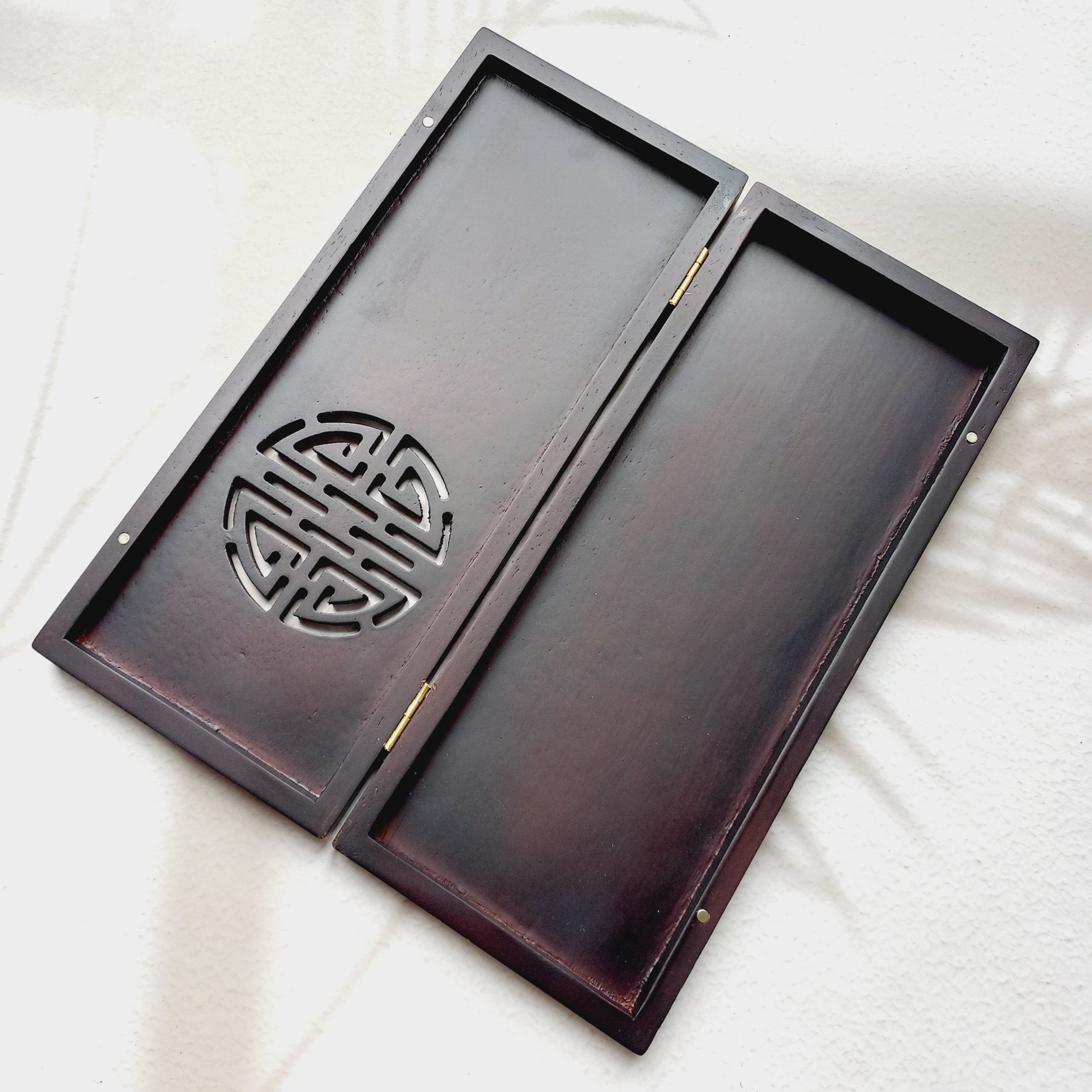 Wholesale Wedding Man Necktie Custom Logo Wood Gift Box Cufflink Wooden Solid Classic Cravate Cravatta Neck Ties Set For Men