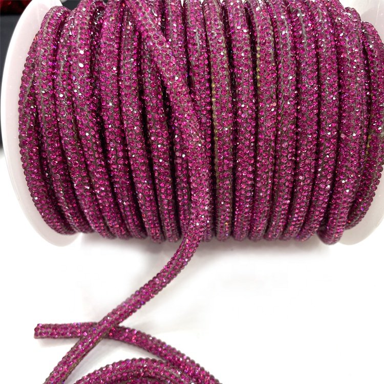 S528 luxury rhinestone string Bling Bling Crystal Diamond rhinestone Hoodie String for Decoration
