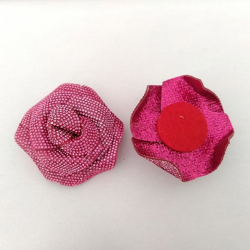 Wholesale Fashion 3" Rhinestone Rose Applique Patch Sew On Applique DIY Accessories LSAP1211
