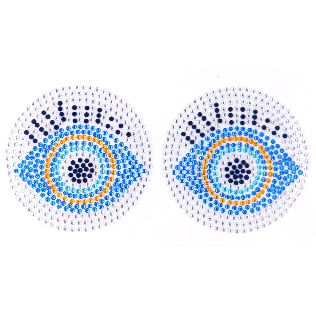 Rhinestones Nipple Pasties Disposable cute animal Breast Decorated Sticker Party Crystal Pasties Diamond Nipples Cover