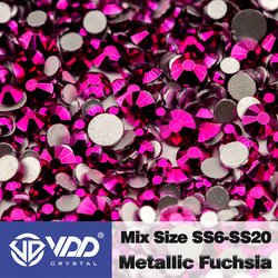 161 Metallic Fuchsia