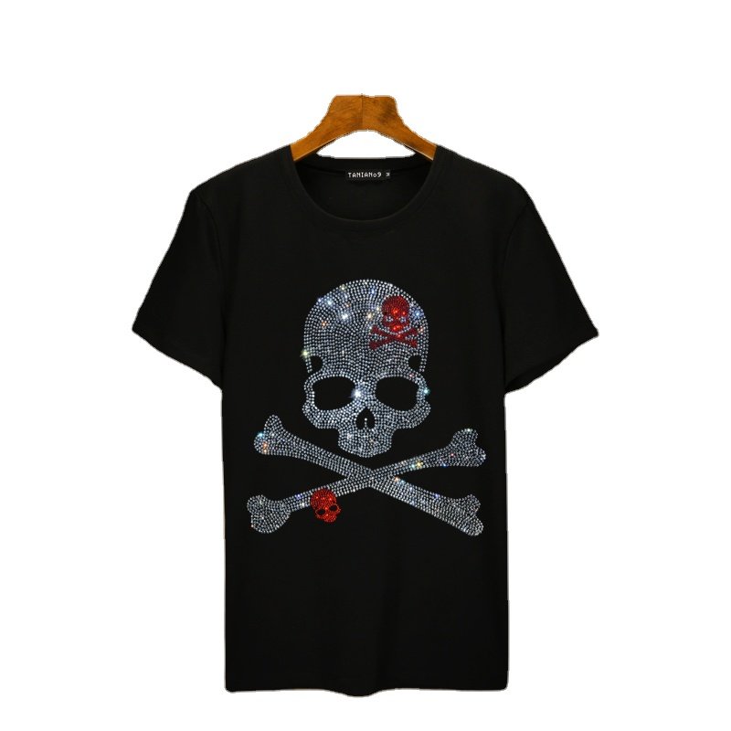 Free sample rhinestone transfers customized bear heat transfer for t shirts clothing