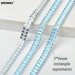 3x6mm aquamarine