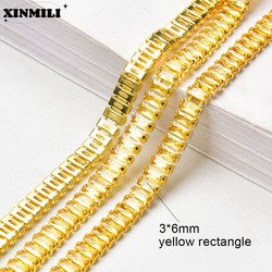 3x6mm yellow gold