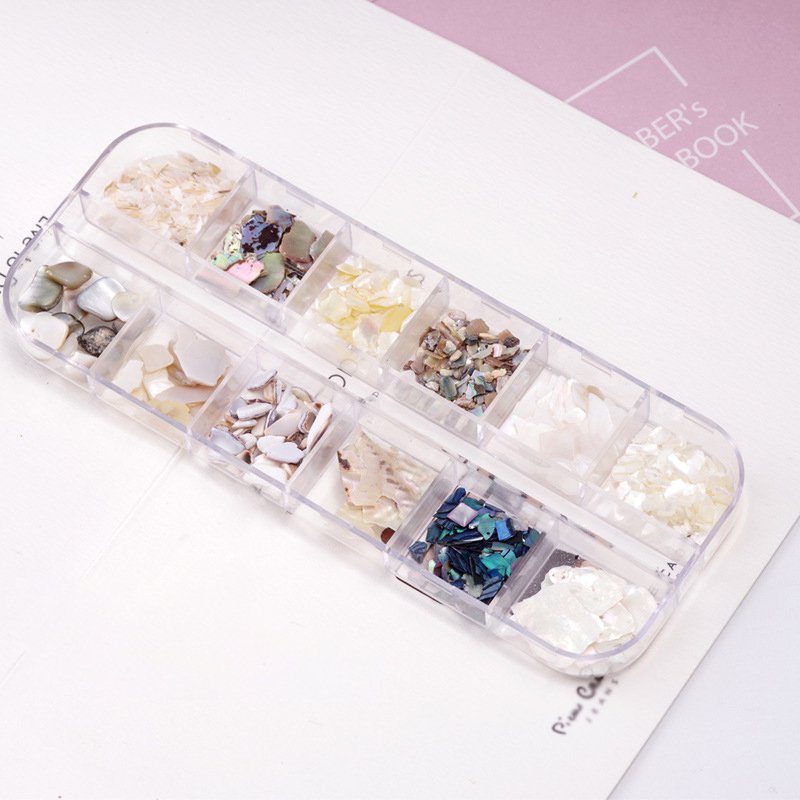 Nail Art Decoration Pearl Rhinestone Box Nail Crystal Stone Manicure Accessories Nail Rhinestone