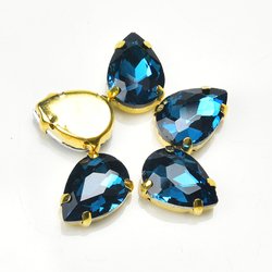Blue zircon