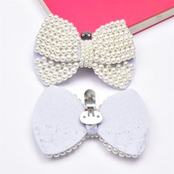 10x7cm pearl bow