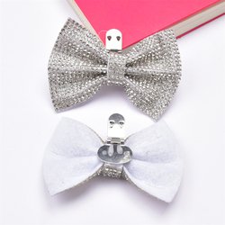 5.5x8cm clear bow