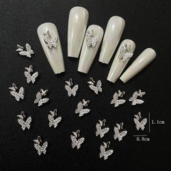 01 butterfly silver