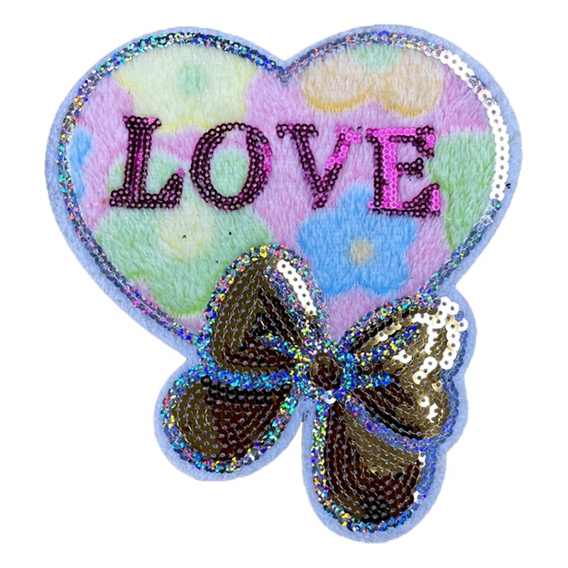 fancy adhesive sequined applique designs bling glitter patch for sale custom 3D pearl rhinestone patches