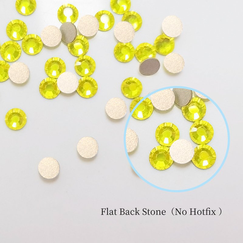 Customized Plastic Bags Premium SS10 Color No Hot Fix Crystal Rhinestones