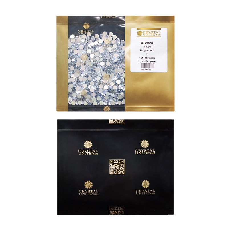 Customized Plastic Bags Premium SS10 Color No Hot Fix Crystal Rhinestones