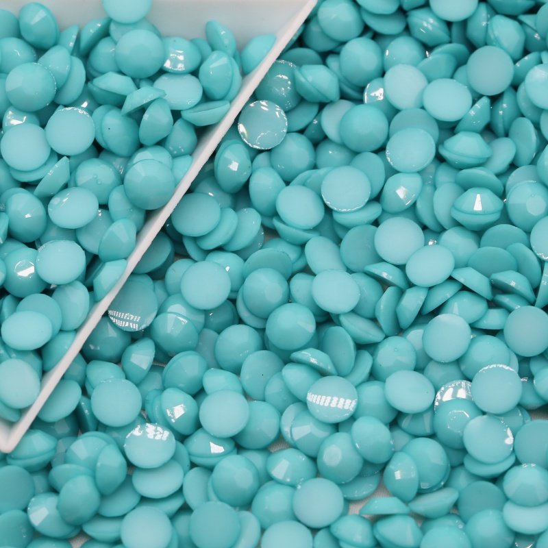 Resin Jelly Solid Color 2mm 3mm 4mm 5mm 6mm resin Rhinestones Bulk Wholesale Non Hotfix