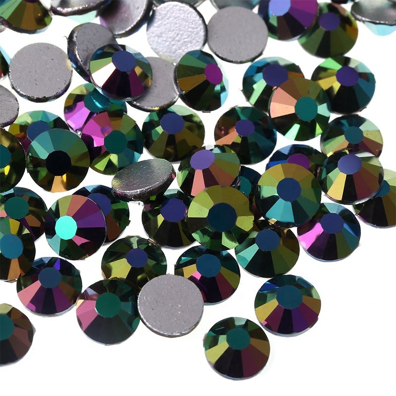 Meiyin Meilin glass rhinestones flat back non hotfix crystal rhinestone Bulk for DIY Tumbler Sublimation Decoration