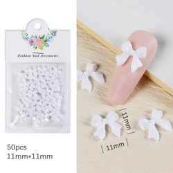 White-11*11mm-50pcs/bag