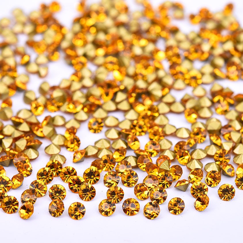 Ss6 8 10 12 16 20 Red Glass Crystals Pointback Rhinestones Round Stones And Crystals Nail Art Glass Strass Beads