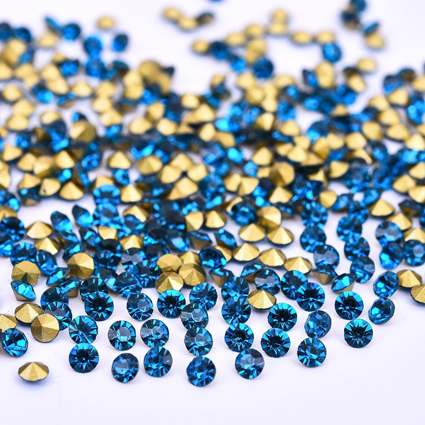 Ss6 8 10 12 16 20 Red Glass Crystals Pointback Rhinestones Round Stones And Crystals Nail Art Glass Strass Beads