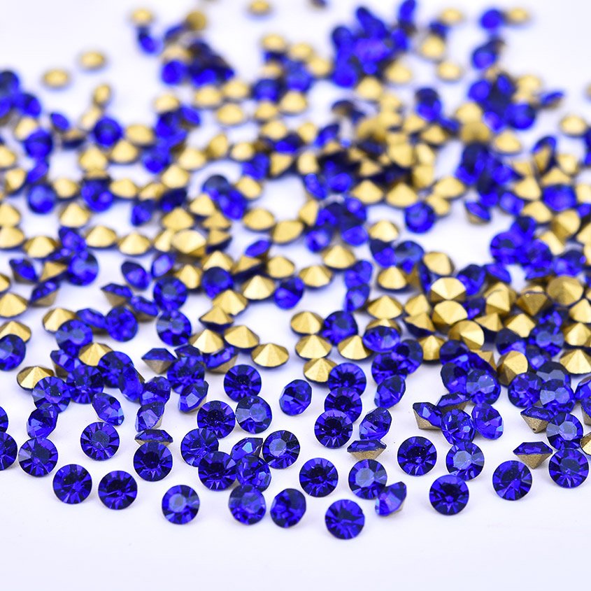 Ss6 8 10 12 16 20 Red Glass Crystals Pointback Rhinestones Round Stones And Crystals Nail Art Glass Strass Beads