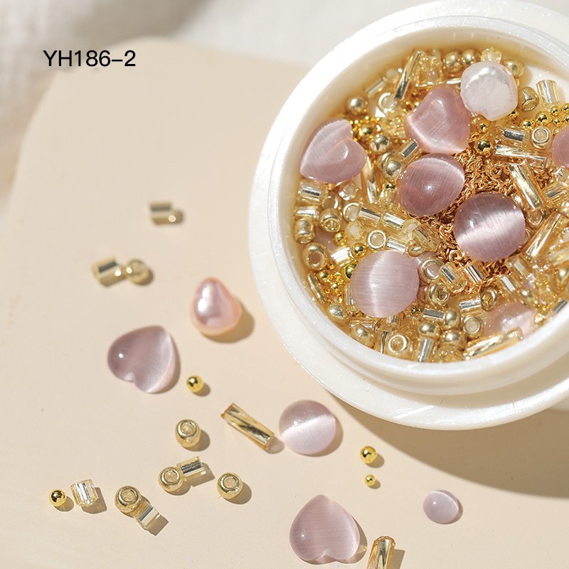 High Quality Rhinestone Accessories Crystal 3D Decoration Nail Decals Supplies Salon Nail Art