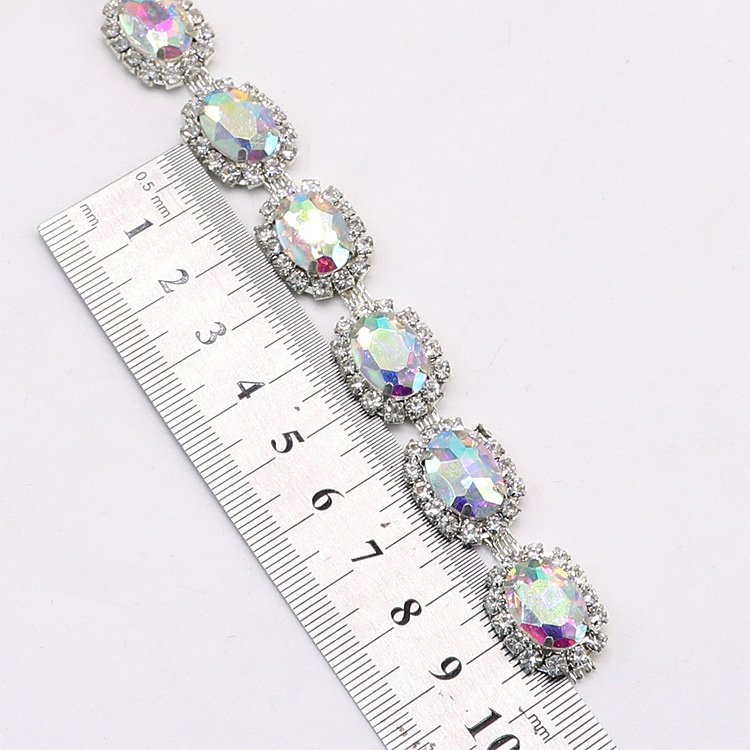 Trim Applique Wedding Belt Garment Accessories Rhinestone Diamond Chain For DIY Dress Jewelry Making