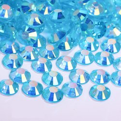 79 Transparent Peacock Blue AB
