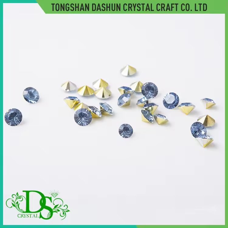 High quality3A non-hotfix chaton beads bulk rhinestones wholesale crystal point back rhinestones