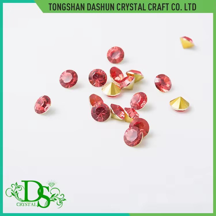 High quality3A non-hotfix chaton beads bulk rhinestones wholesale crystal point back rhinestones