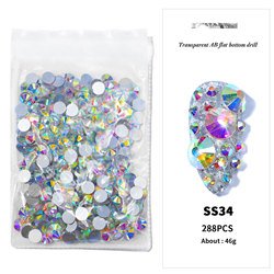 SS34 Crystal AB 1440pcs