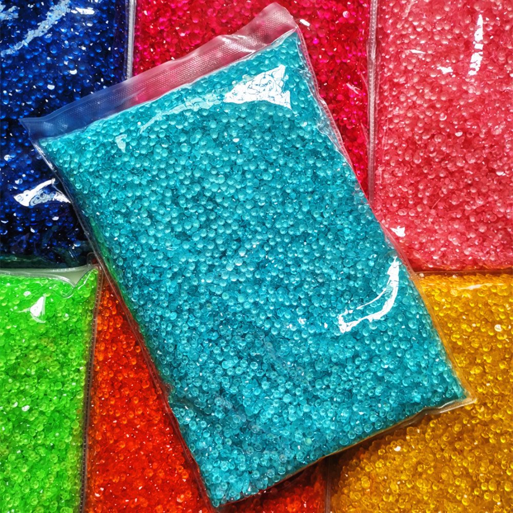 Hot Sale Jelly AB Colors 2 3 4 5 6 mm 3D Nail Gems Flatback Round Glue On Stones Resin Rhinestones For DIY Garment Decorations