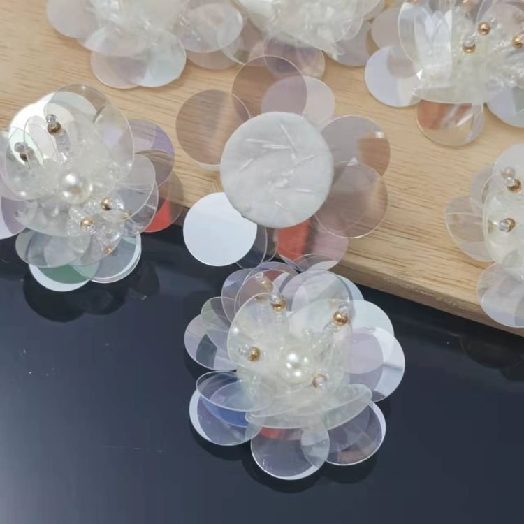 Wholesale Crystal Applique Rhinestone Flower Applique For Wedding Gown Trimming Bridal Sash Rhinestone Patch WZY231