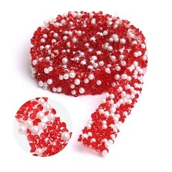 Rose rhinestones+ pearl