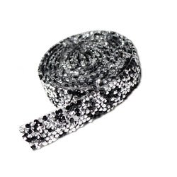 black with silver plating