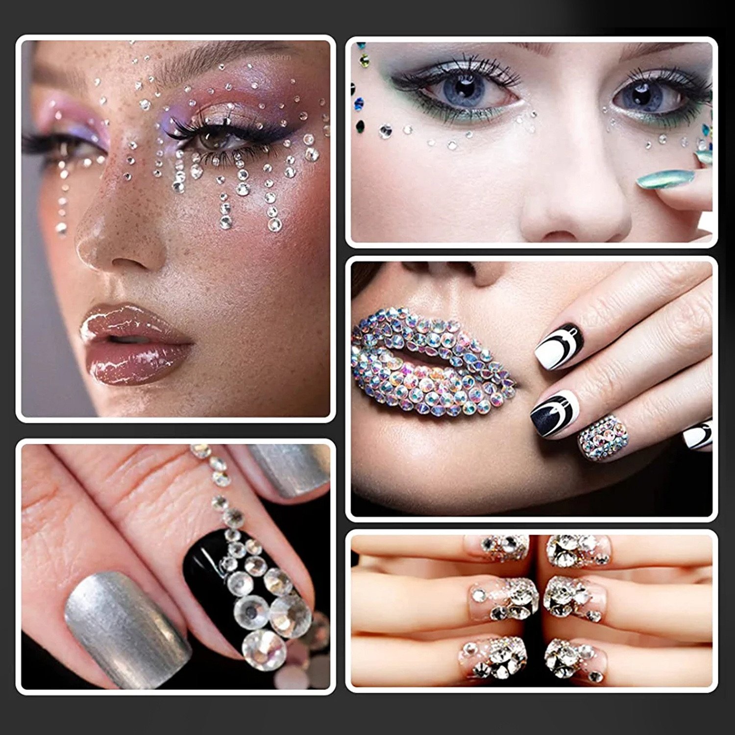 Yantuo Wholesales Mermaid Beads Flat Back Glass Rhinestone Crystal Mobile Phone Shell Garment Shoes Cups Machine Cutting 2 Bag
