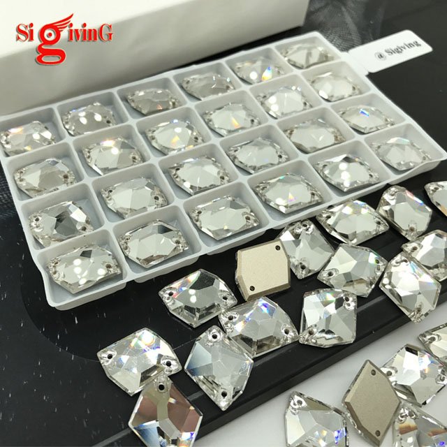 Superior Crystal and Crystal ab Cosmic Shinny Flat Back Loose Rhinestone for dress