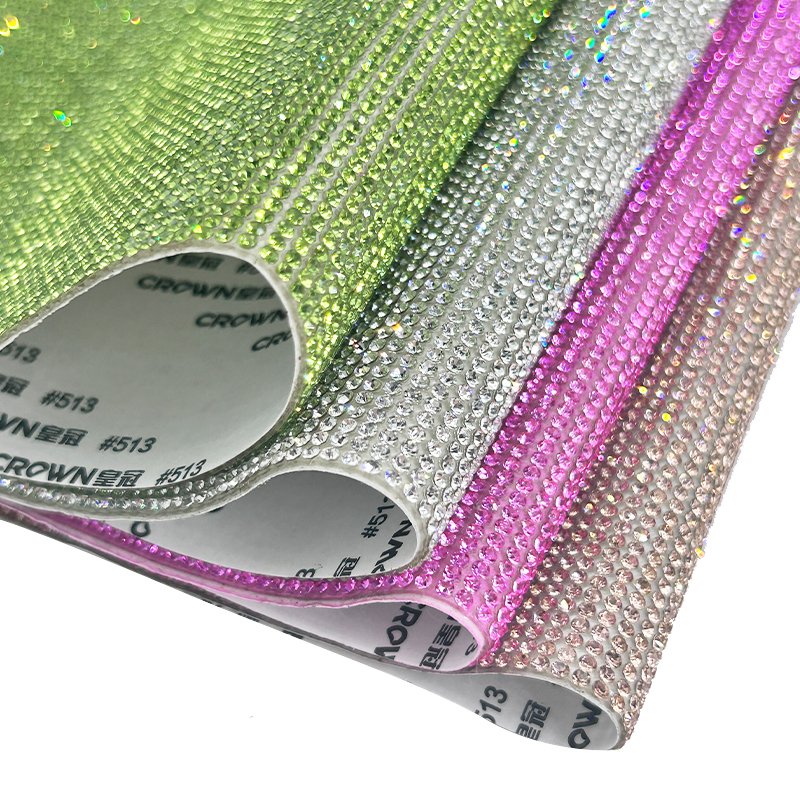 Bling 20*24 Crystal Self Adhesive Flatback Rhinestone Sheet Sticker Rhinestone Trimming For Craft/hat/shoes