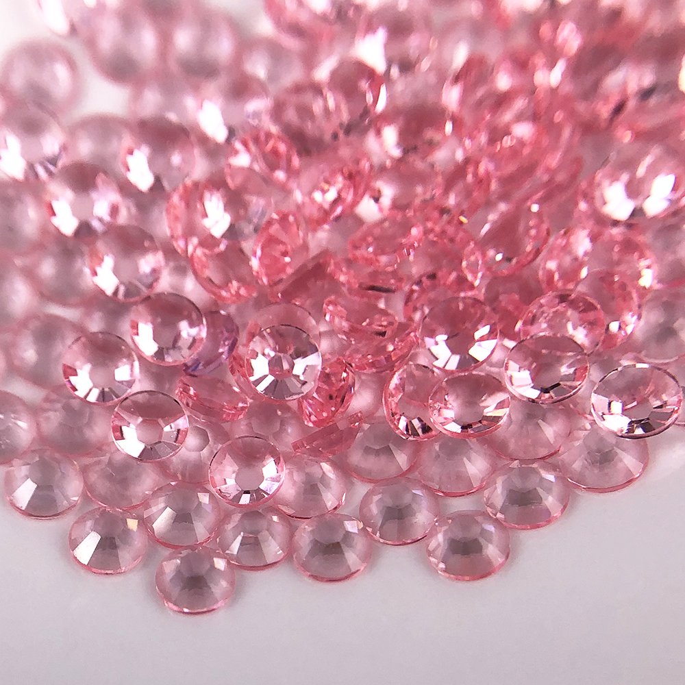 Wholesale Factory cheap price 3mm 4mm 5mm 6mm Transparent Crystal Flatback Resin Stones Transparent Rhinestones For Decoration