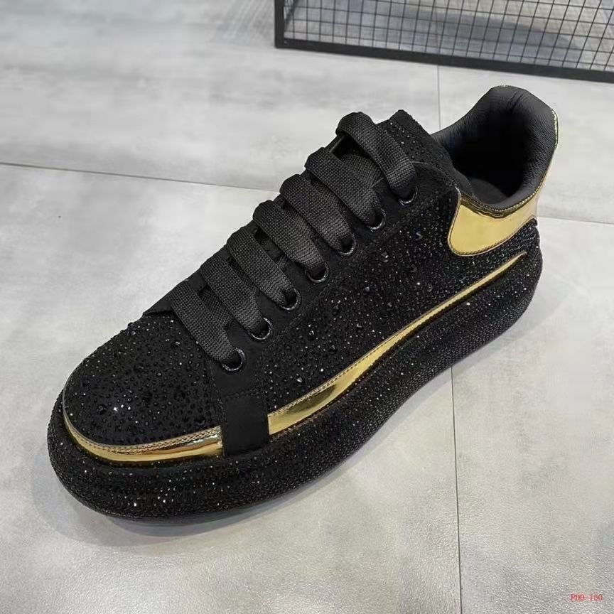 Womens Ladies Casual Slip on bling Trainers Skater Shoes Sneakers Sizes diy full rhinestone shoe crystal new hike s shoes
