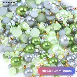 #8-Green and gray-J