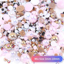 #11-Light pink and brown AB-M