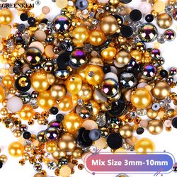 #20-Gold and black ab-V
