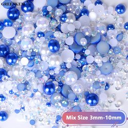 #21-Blue and white AB-W