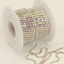 Crystal AB+Sliver Bottom