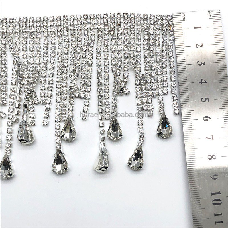F056 Good Quality Rhinestone Cup Chain Fashion Rhinestone Trimming Trims Rhinestones