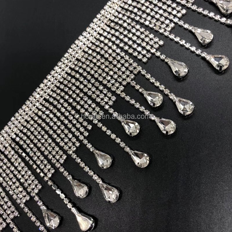 F056 Good Quality Rhinestone Cup Chain Fashion Rhinestone Trimming Trims Rhinestones